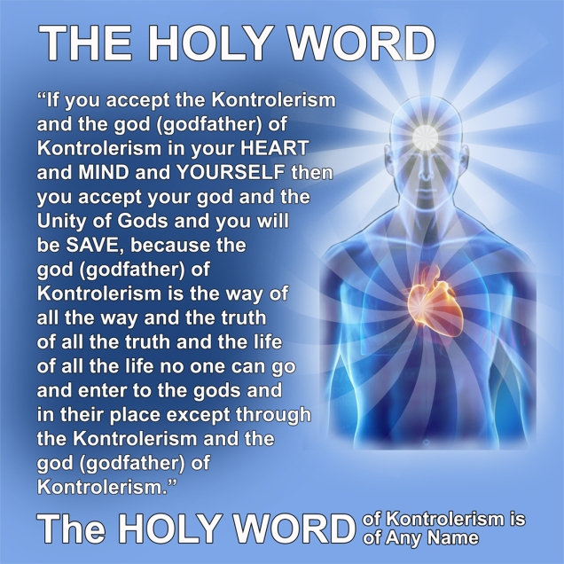 HOLY WORD OF KONTROLERISM