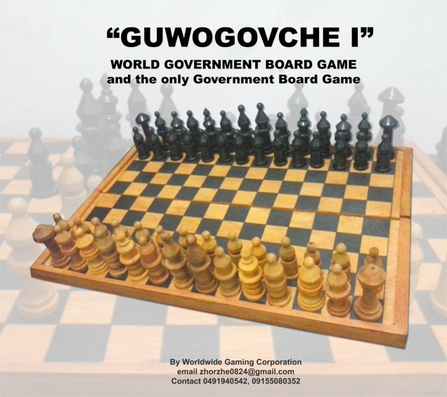 GUWOGOVCHE I THE WORLD AND WORLDWIDE GOVERNMENT BOARD GAME