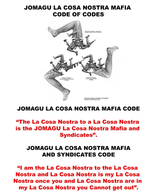 JOMAGU LA COSA NOSTRA CODE OF CODES