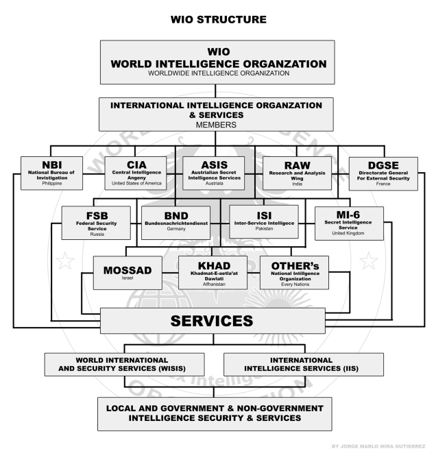WORLD INTELLIGENCE ORGANIZATION STRUCTURE